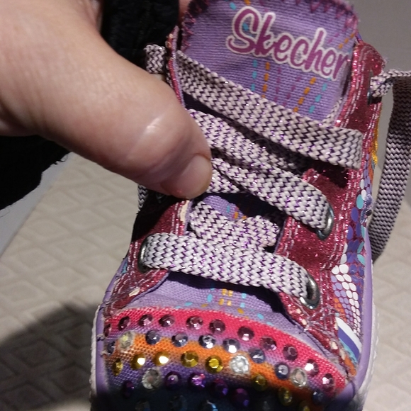 - Skechers Twinkle Toes shoes-EUC - Picture 7 of 10